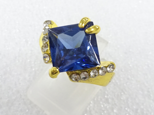Colored stone ring (size 13)